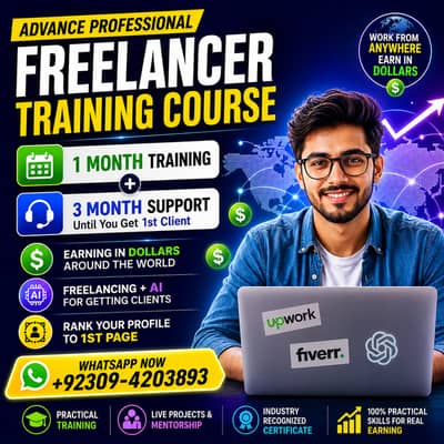 ADVANCE PROFESSIONAL FREELANCER TRAINING COURSE