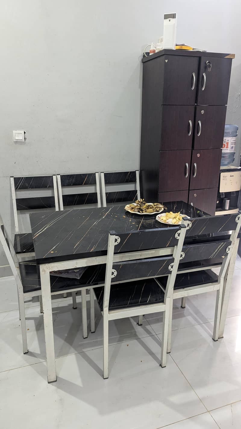 Dining Table 6 Chairs 1