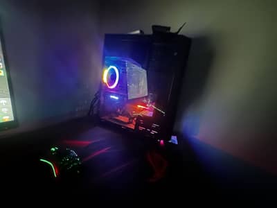 gaming pc i7 9700k 3060ti 240hz display