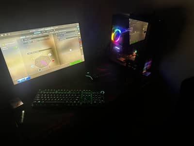 gaming pc i7 9700k 3060ti 240hz display