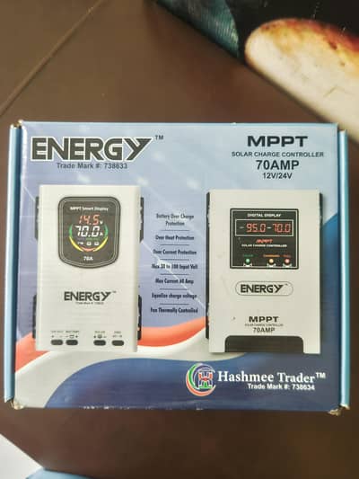 Energy MPPT Solar Charge  Controller 70AMP 12V/24V