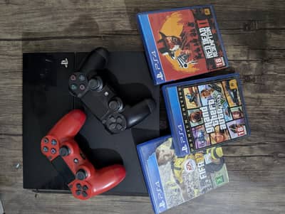 PS4 500GB storage