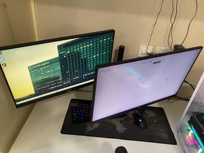 2 Gaming Monitors 144/165hz 1440p (Acer and AOC)