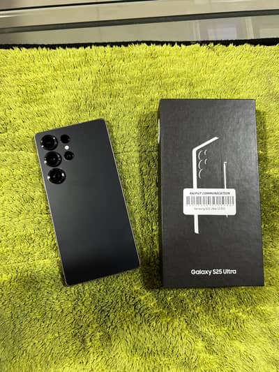 Samsung S25 Ultra 12/512 Black PTA Warrenty SEP 2026