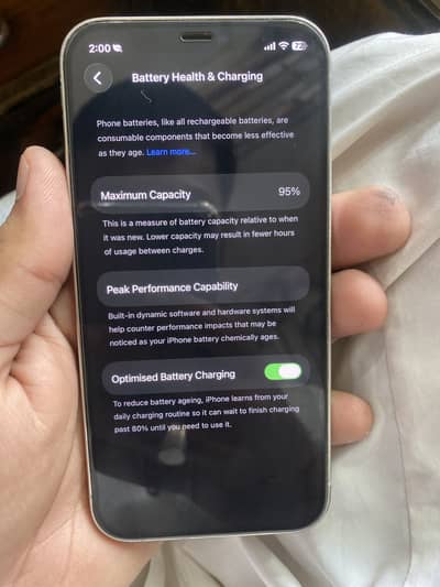 Iphone 12 pro 128gb dual PTA Approved waterpack Total ganuine