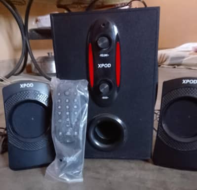XPOD BlueThooth Multimedia Speakers with Woofer