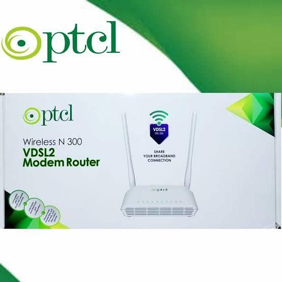 PTCL modem router 8
