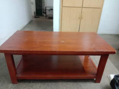 wooden table 3 pcs set