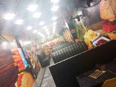 Running fast food setup for sale