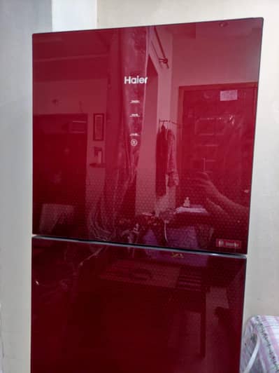Haier One Touch Digital Inverter Glass Door