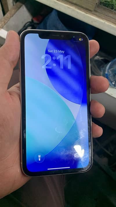 11 i phone battery services PTA approved dual sim 64 GB panel change