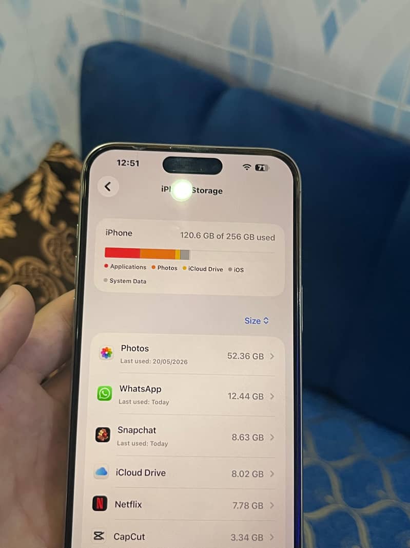 Iphone 15 Pro max 8