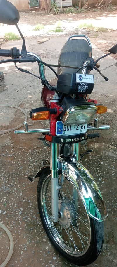 Honda CD 70 Islamabad registered genuine documents