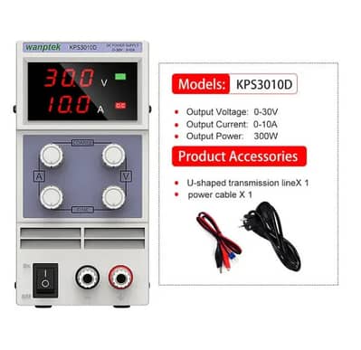 Wanptek KPS305D 30V 5A Adjustable DC Power Supply In Pakistan