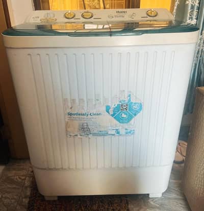 haier washing machine