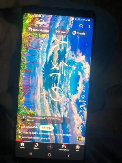 Samsung Mobile Note 9