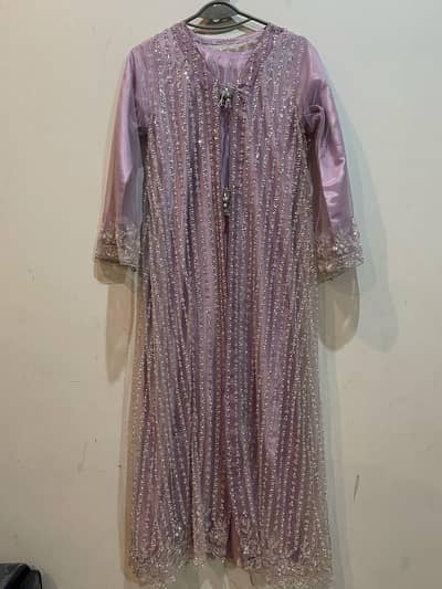 Elegant Lilac Gown Style Dress – 4 Piece Formal Set