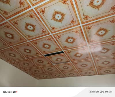 3D ceiling 2x2 3D wallpaper install order now  wholesale price
