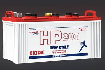 Exide 200 deep cycle battery jus 6 month used
