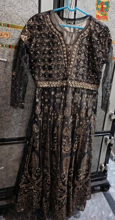 maxi frok with hand made coti