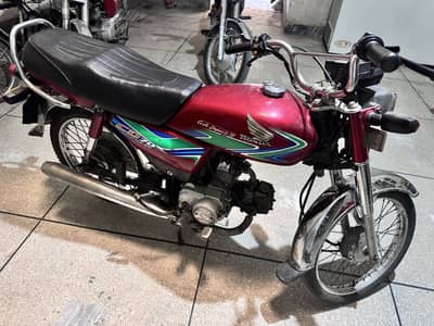 Honda 70 2018 model red 1st owner All geniun