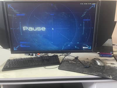 Gaming laptop with accessories