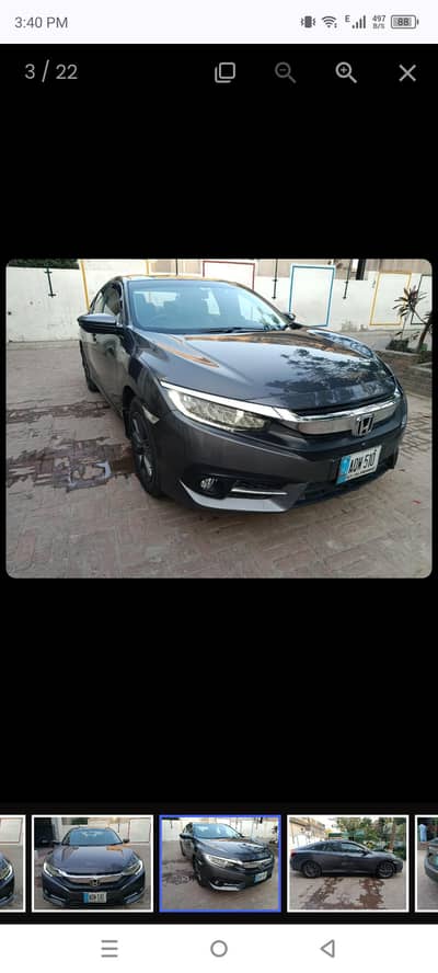 Honda Civic Model 2019 (Late) Registered 2020