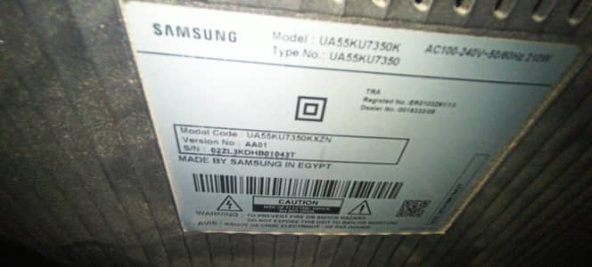 Samsung Curved Tv 55inch