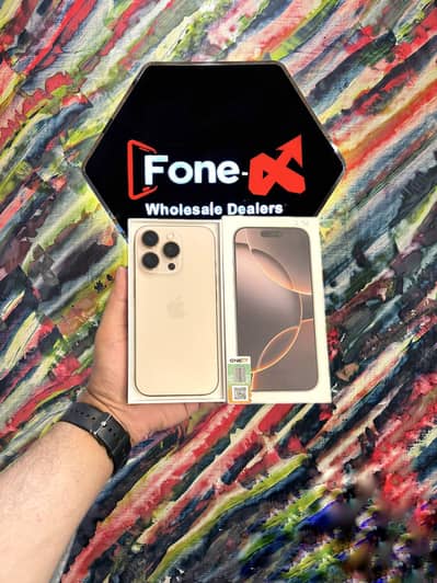iphone 16 pro 256Gb PTA Approved Dessert 95% BH      11 12 14 15 16 17