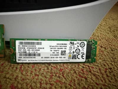 SK Hynix SSD 256 GB M. 2