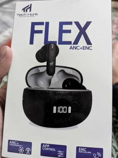 Software based earbuds with ANC&ENC by Tech Hunk - just like new.