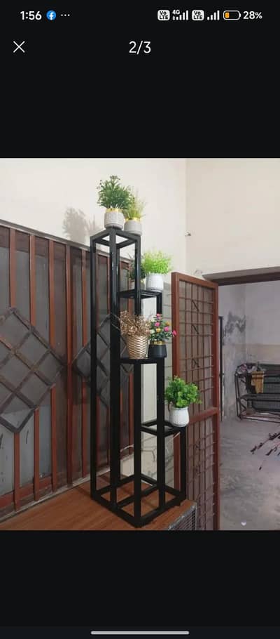 buttifull flavar stand and artificial mini plants