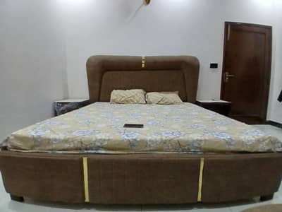New Bed set with Boucle Poshish and Settii Sofa