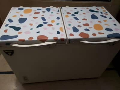 Waves 2 door refrigerator