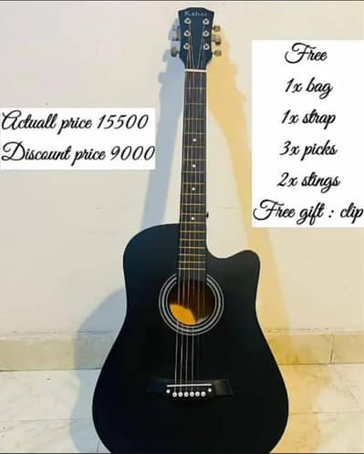Kabaat Acoustic Guitar - Premium Sound Quality | CH Guitars