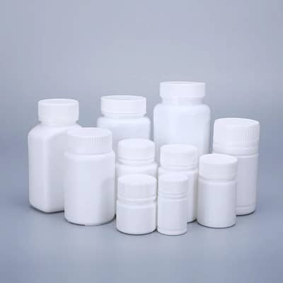 HDPE bottle for pill capsule medicine bottles