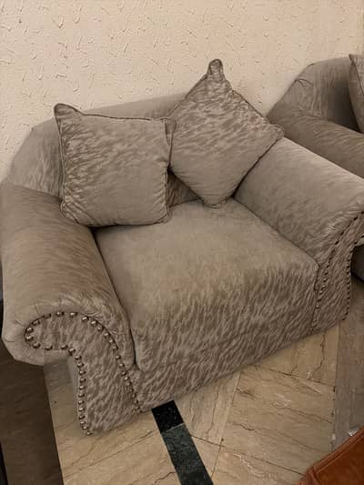 3 seater and 1 seater sofa for sale