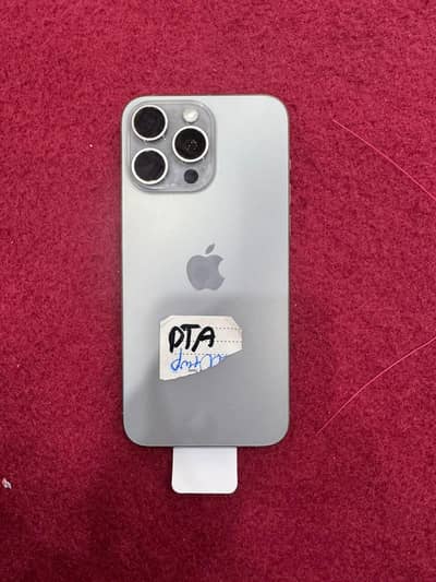 IPHONE 15 pro 256 PTA