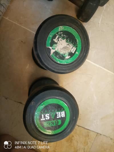 6 kg dumbbell set