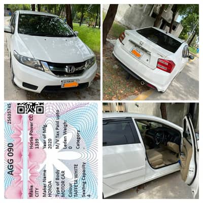 Honda City 2020 Total Genuine - 40,000 KM Only - Untouched Family Car