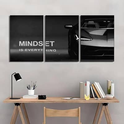 Mindset car wall art