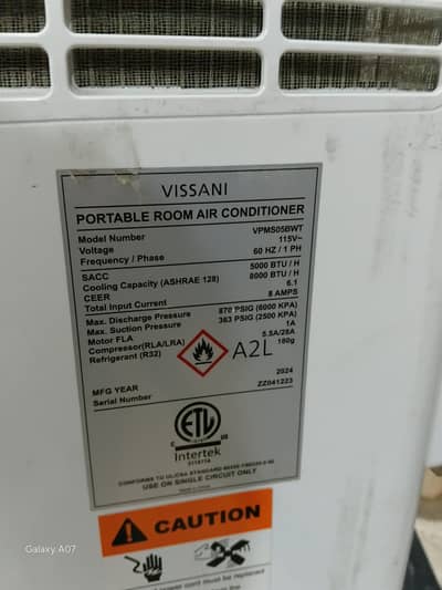 0.75 Ton AC - 110v