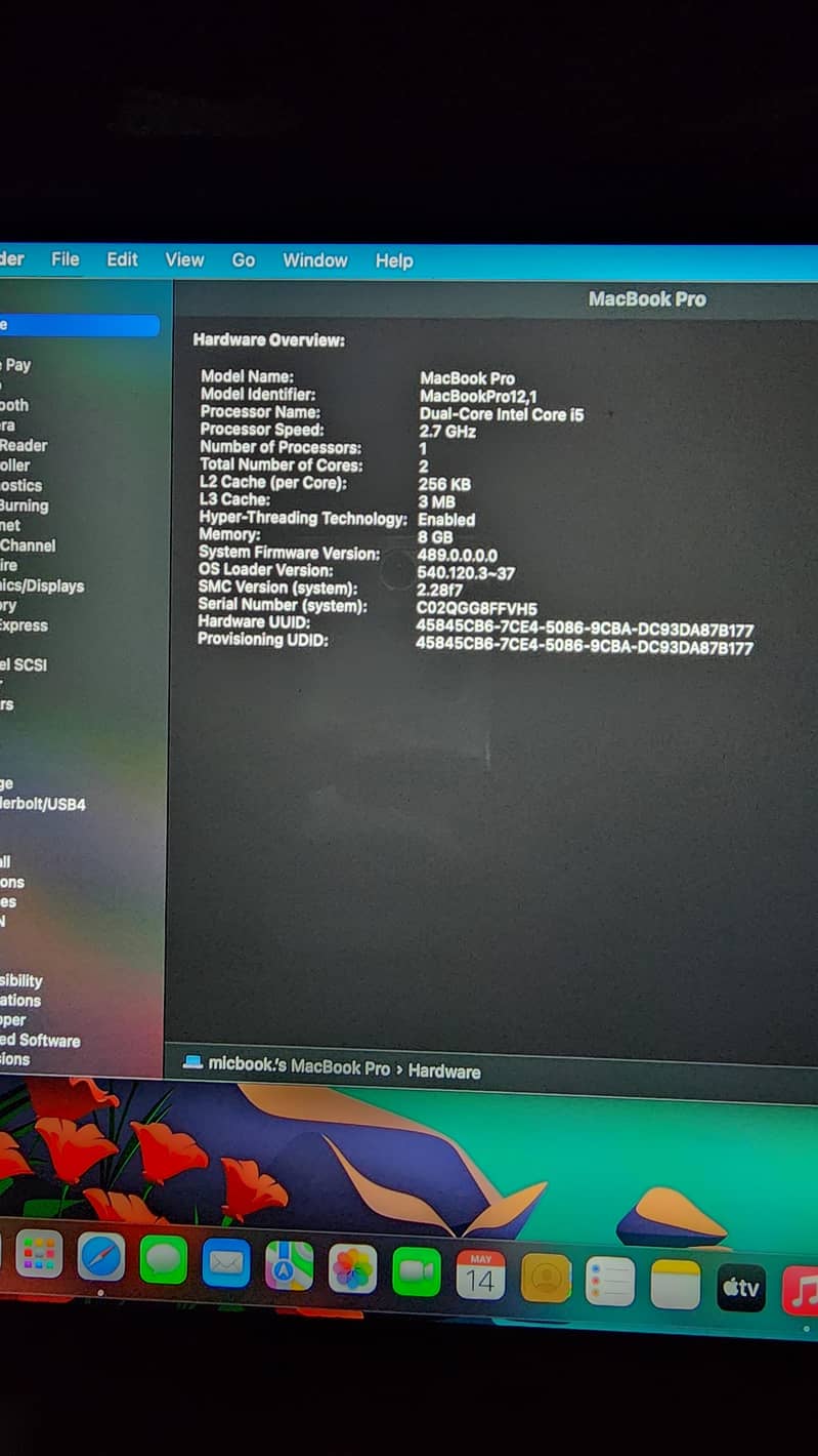 Macbook pro 13 2