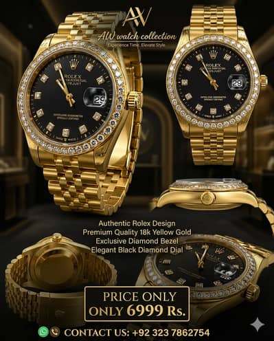 Rolex Luxury Watch for Men | Stylish Analog Wrist Watch | Stainless St