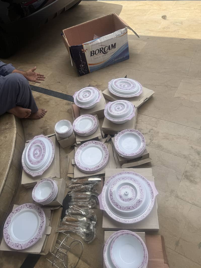 Dinner set Borcam 7