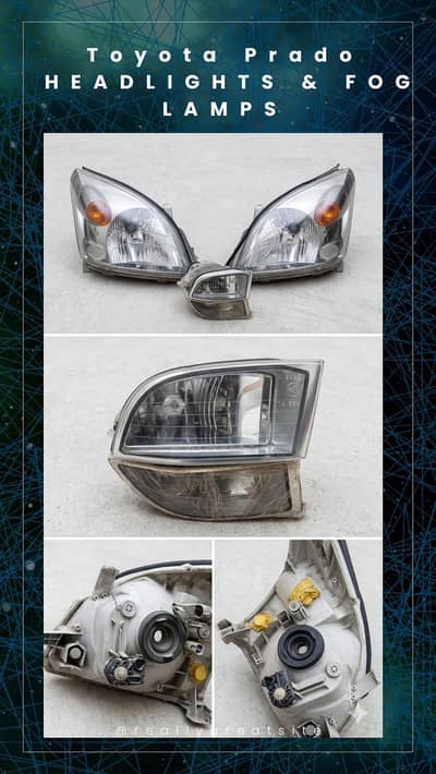 Toyota Prado 2007 Headlights