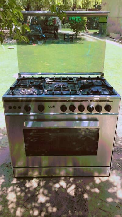 CANE Cooking Range / Oven For Sale – 5 Burner Stainless