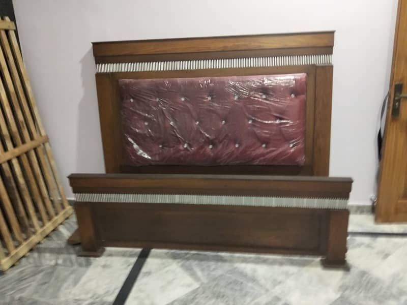 bed and side table 1