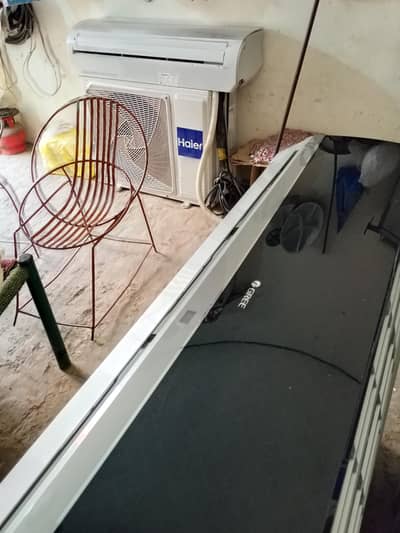 2 inverter ac Haier and gree with new condition 10 by 10