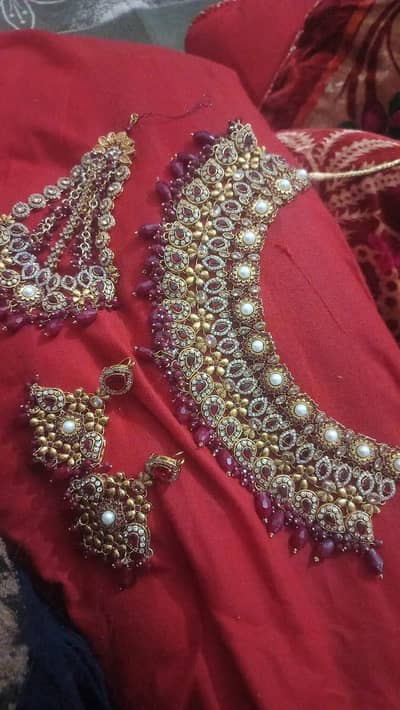 new bride jewellery set  03207032009